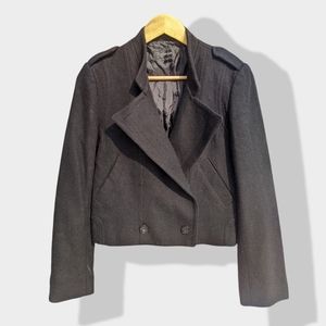 Black Wool Blazer